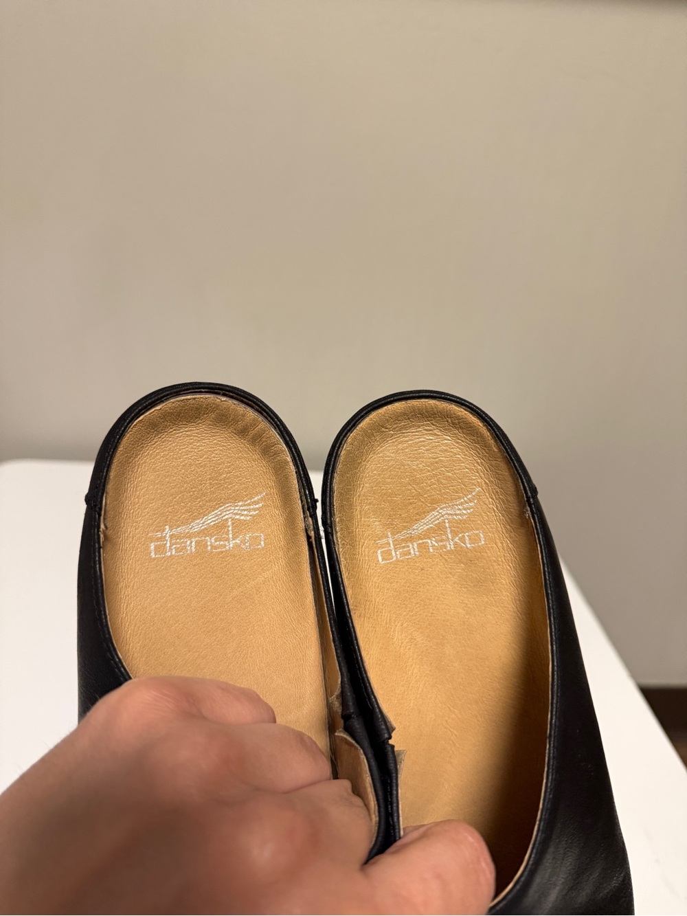 Dansko Carrie Slip On Heeled Mules Black Women’s EU 39 US 8.5-9 - Picture 8 of 9